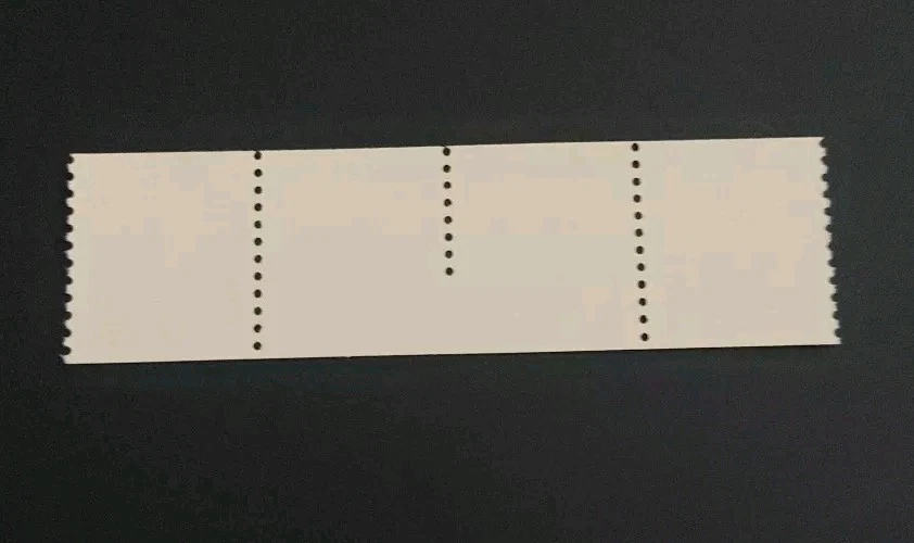 Missing Perfs - Scott #2261 Popcorn Wagon (16.7c) Coil Strip Of 4 Stamps - MNH - Image 2 of 3