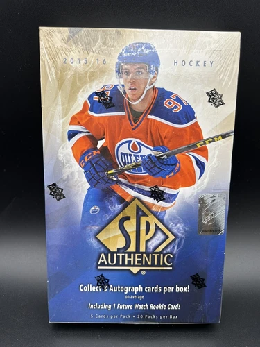 2015-16 Upper Deck SP Authentic Hockey Hobby Box