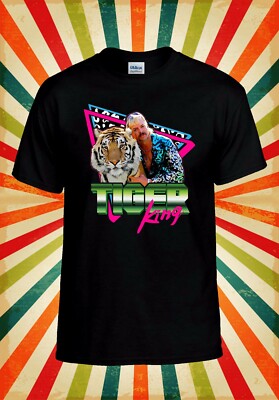 Joe Tiger King Retro Swag lustig cool Männer Frauen Weste Tank Top Unisex T-Shirt 2528