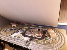 Hornby Train Set Layout + buildings Digital 00 (no trains) +Elink 