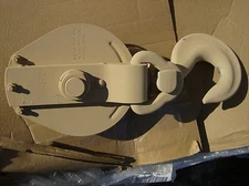 10 TON  SNATCH BLOCK 5/8 WIRE ROPE 4 TON LIGTING ULVEN MANUFACTURING NEW