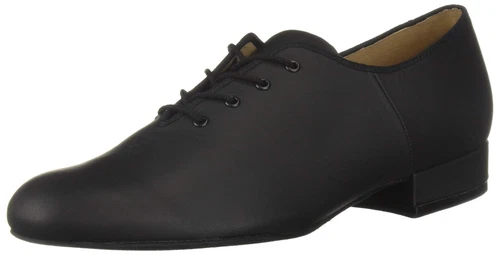 Bloch Men's Jazz Oxford Suede Sole Dance Shoe, Black, 7 Medium US