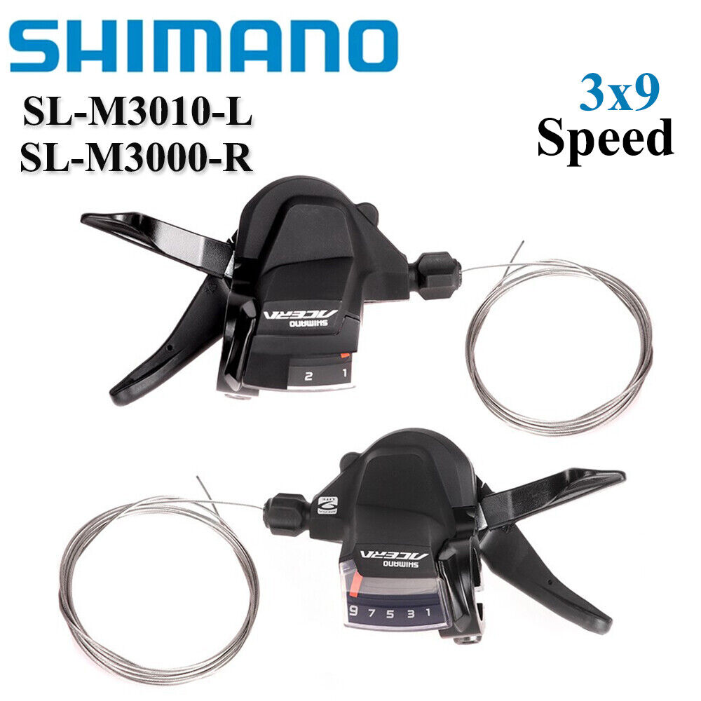 Max 88% OFF SHIMANO ACERA SL-M3000 9 Ranking TOP18 Speed With M3010 Bike Shifter Left Trig