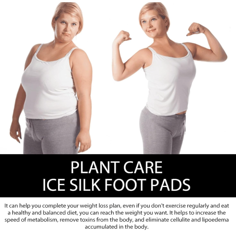 1/2/3*Plant Care Ice Silk Foot Pads, Relieves Sore And Swollen Joints