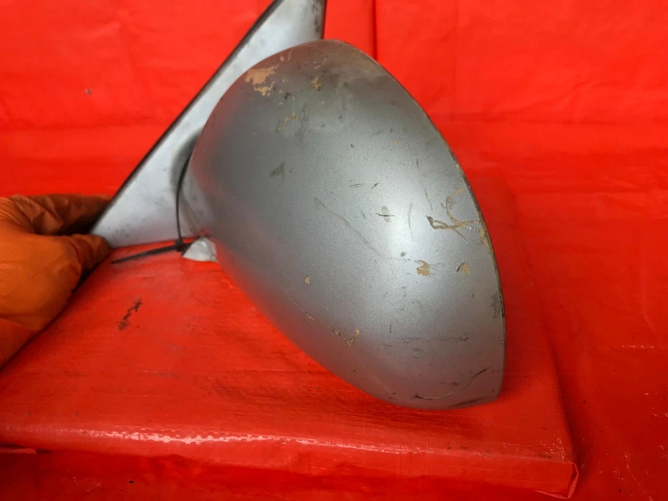 ESPEJO RETROVISOR IZQUIERDO CONDUCTOR HYUNDAI ACCENT 2002 2003 2004 FABRICANTE DE EQUIPOS ORIGINALES - PLATEADO - 5 CABLES Foto 3 de 4