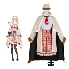 Vtuber Amelia Watson Performance Clothing Cosplay Uniform Costume Women