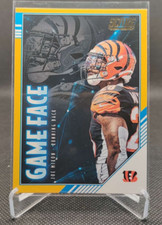2020 Score Game Face Gold #GF-JM Joe Mixon Cincinnati Bengals football card