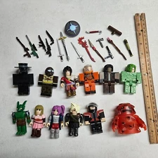 MIXED LOT of ROBLOX Action Figures 12 Red Magma Apocalypse Rising World Zero