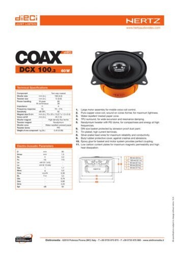 Set 6 Arcas Altavoces Hertz Dsk 165.3 Dcx 100.3 Delantero + Post para Tipo II 2 - Imagen 21 de 24