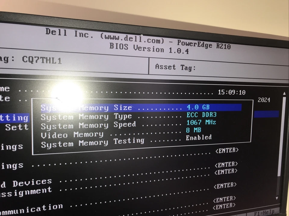 Dell PowerEdge R210 Server Intel Xeon X3430 2.40GHz 4GB RAM DVD ROM No HDD - Image 3 of 4