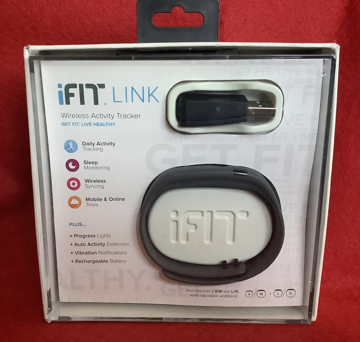 New iFIT Link Wireless Activity Fitness Tracker Black