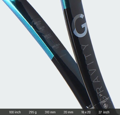 HEAD 2025 Gravity MP 100 Tennis Racket Racquet 100sq 295g 16x20