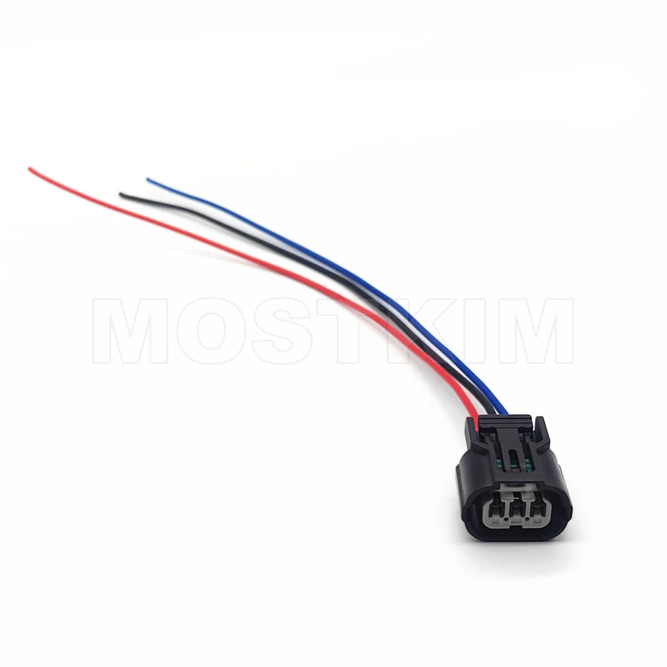 Conector de sensor de presión de aire acondicionado de 3 pines enchufe coleta apto para Honda Civic 2006-2023 Foto 3 de 4