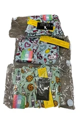 Kiki + Lulu Infant Size 0-3 Mths  Convertible Footie Pajamas (3pieces)