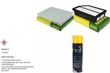 MANN FILTER Paket MANNOL Klimareiniger für KIA Soul II PS 1.6 GDi 2.0 CVVT
