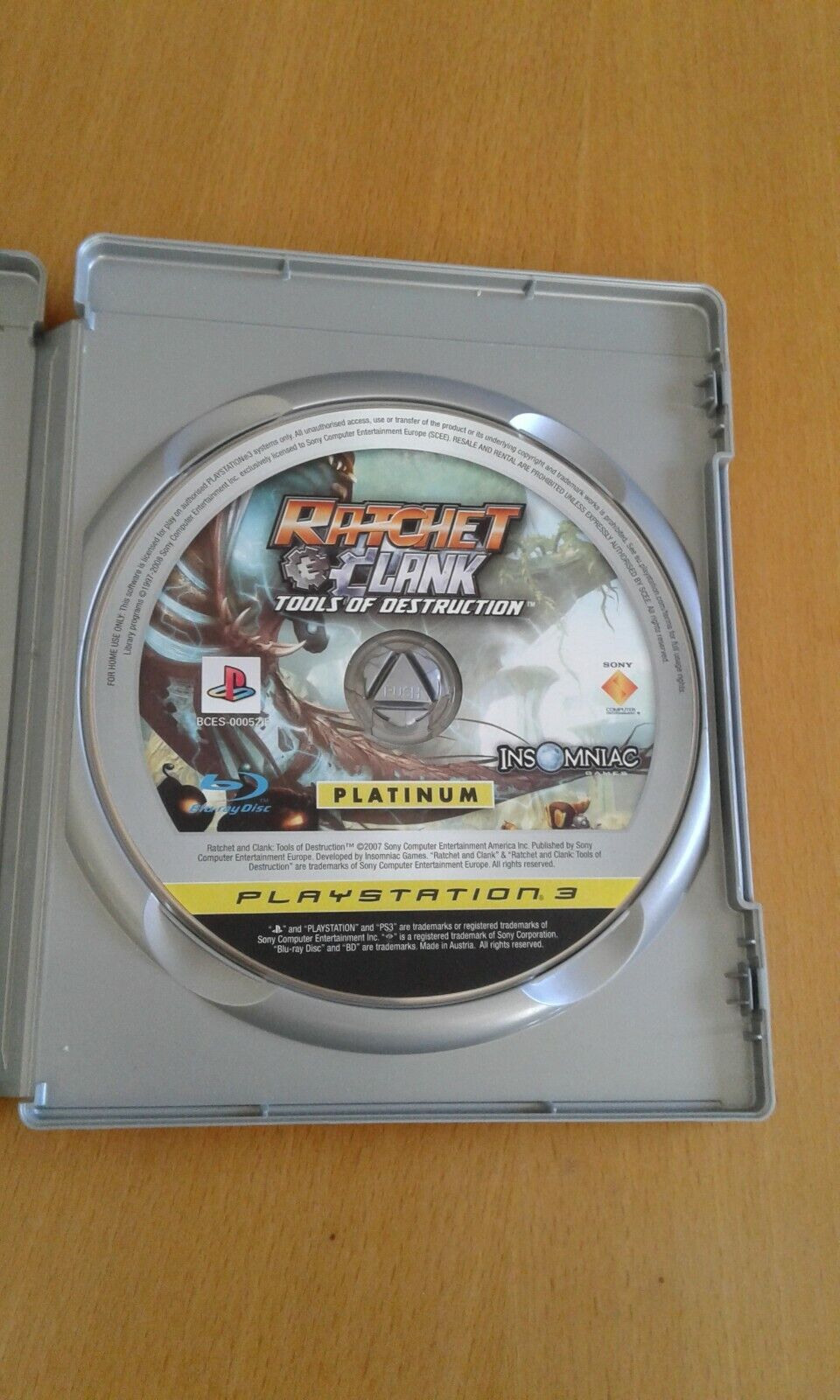 Ratchet & Clank Future: Tools of Destruction - Platinum (PS3) (PlayStation), Used, 0711719962250