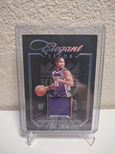 2021-22 Panini Noir - Elegant Decor Rookie Jerseys Davion Mitchell #EDJ-DVM /75 