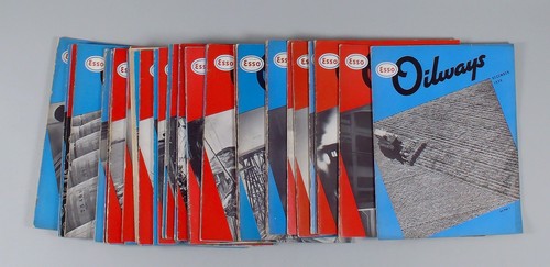 ESSO Oilways Lot of 69 Incomplete Years 1943 - 1957 Magazines