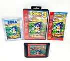 Sonic the Hedgehog 3 Sega Genesis CIB Complete w/ Manual & Poster RARE HTF