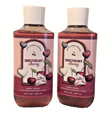 SWEETHEART CHERRY SHOWER GEL BODY WASH BATH BODY WORKS 10 OZ x 2 pack