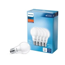 Philips Eyecomfort 2700K Led Light Bulb Soft White 60W Equivalent Energy Saving