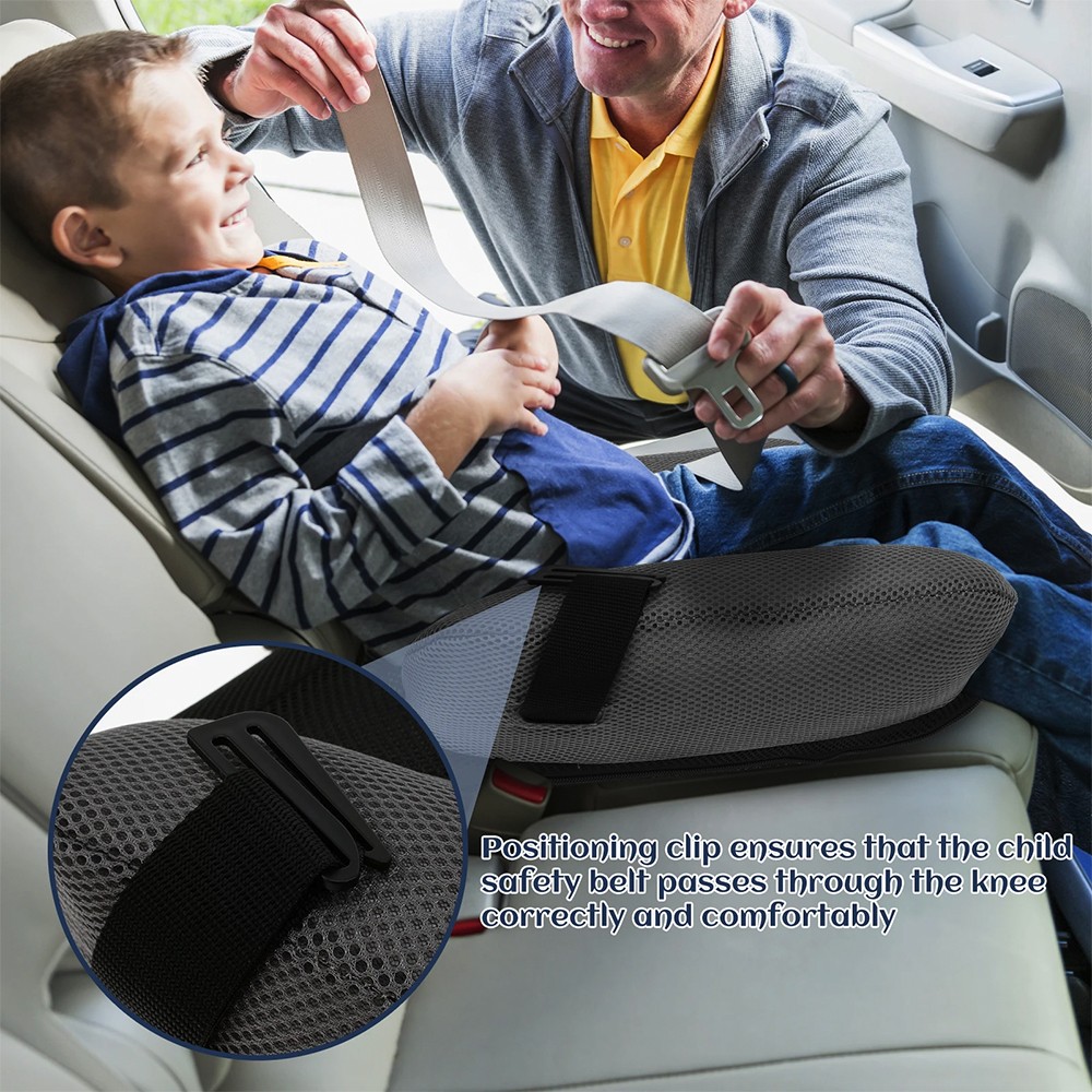 Cuscino Sedile Auto Booster Gonfiabile Comfort per Bambini Neonati IT