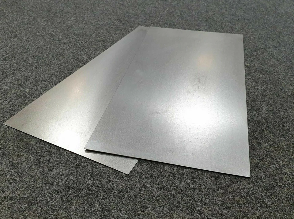 2 Stück 0,8 mm 250 x 500 mm Einschweißblech Reparaturblech