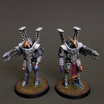 Sekhetar Robots Pro Painted Warhammer 40k Thousand Sons Miniature Commission