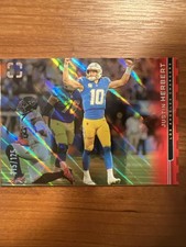 JUSTIN HERBERT - 2025 PANINI PHOTOGENIC #110 - RED WAVE /125 - CHARGERS!