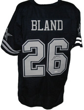 Daron Bland Signed Autograph Custom Jersey JSA Certified XL Dallas Cowboys