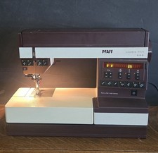 PFAFF Creative 1471 Sewing Machine  Case And Some Accessories  -Parts/Repair 