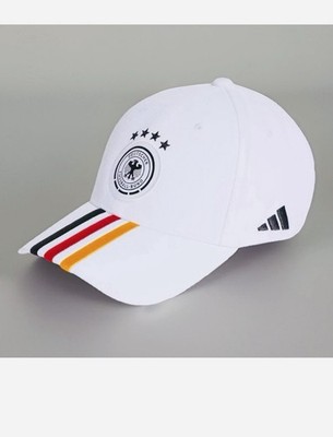 Adidas 2026 Germany Adjustable Soccer DFB White Cap KC6705 New With Tags