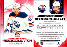 Upper Deck SP Authentic Noah Philp Limited #194