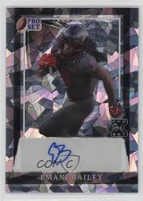 2024 Leaf Pro Set Metal Auto Silver Crystals /15 Emani Bailey #PA-EB2 Auto 0qv1