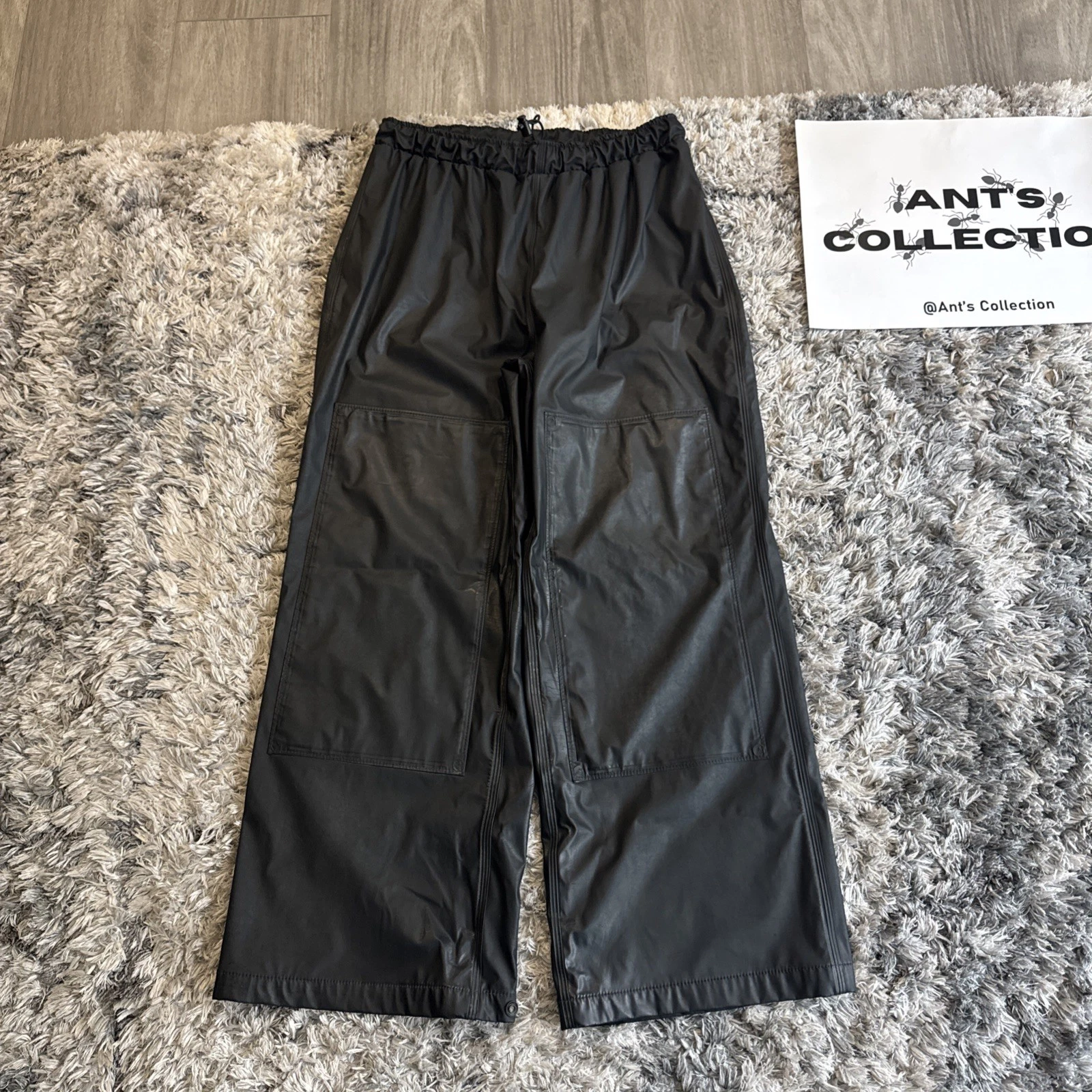 Vintage Style Carhartt Double Knee Rain 100250001 Polyurethane Pants Mens Size M