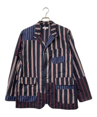 Engineered Garments                    Loiter Jacket Regimental St (Reigen Strip