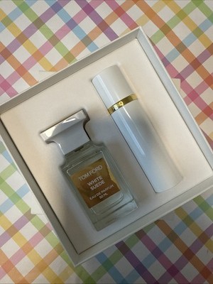 Tom Ford PRIVATE BLEND WHITE SUEDE PARFUME SET 50ml 10ml 100