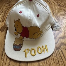 Vintage 90s Winnie The Pooh Baseball Hat New DEADSTOCK Tags YOUTH
