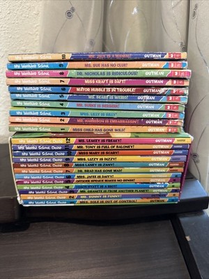 MY WEIRD SCHOOL  DAZE (12) + Weirder School (10) Dan Gutman 22 Book Lot