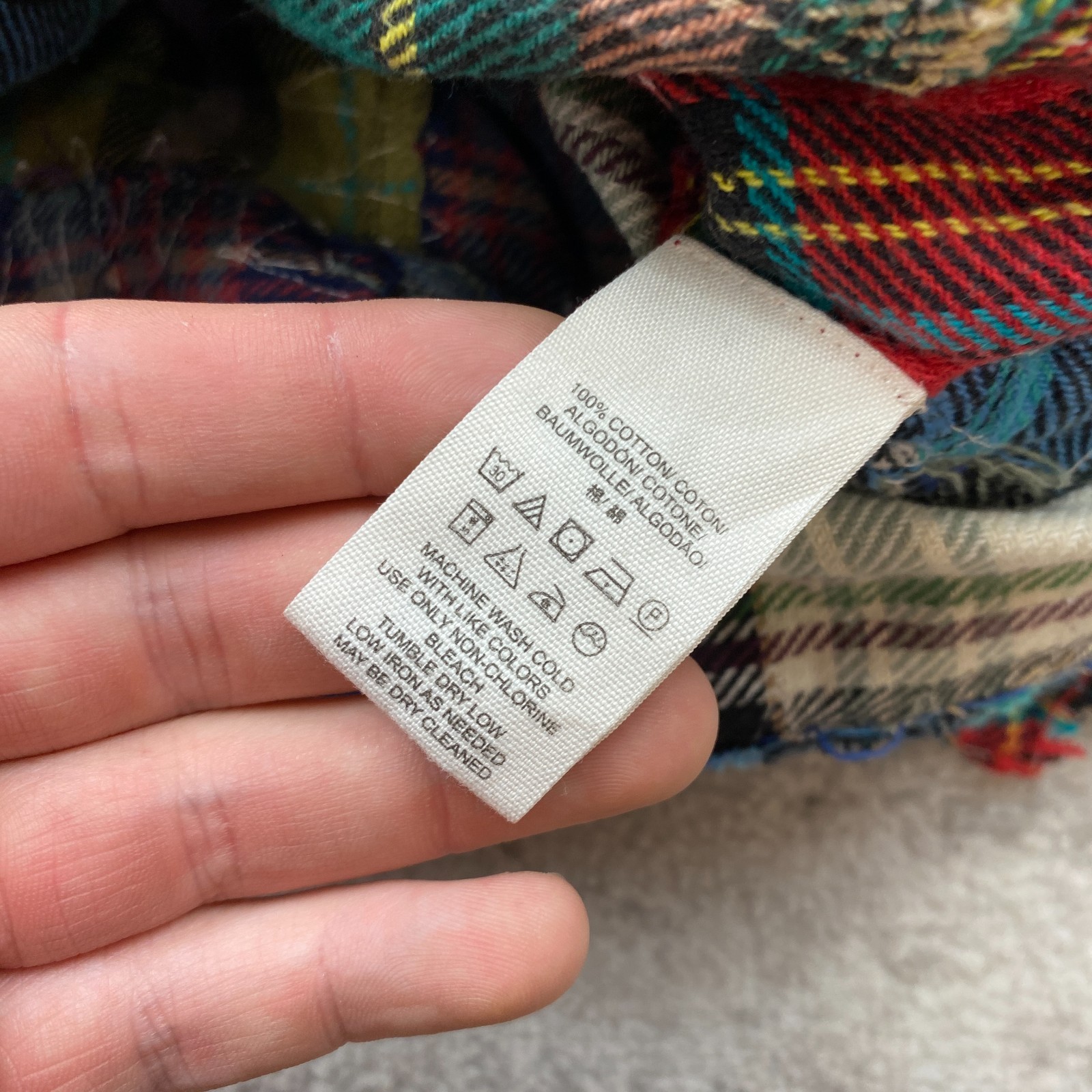 We The Free Patchwork Lost In Plaid Button Shirt … - image 8