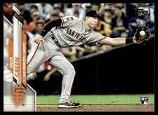 2020 Topps Update Zach Green Rookie San Francisco Giants #U-197