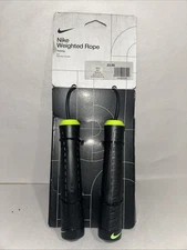 Nike Weighted 9ft Training Jump Rope Weighted Handles Rotating Sockets Durable