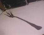 Vintage 9 1/4" Gorham LANCASTER Pattern Sterling Silver Lettuce Fork ~ 32 Grams
