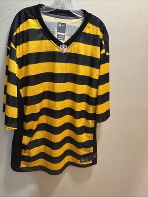 NEW Nike Pittsburgh Steelers Bumble Bee Blank Alternate Football Jersey Mens 4XL