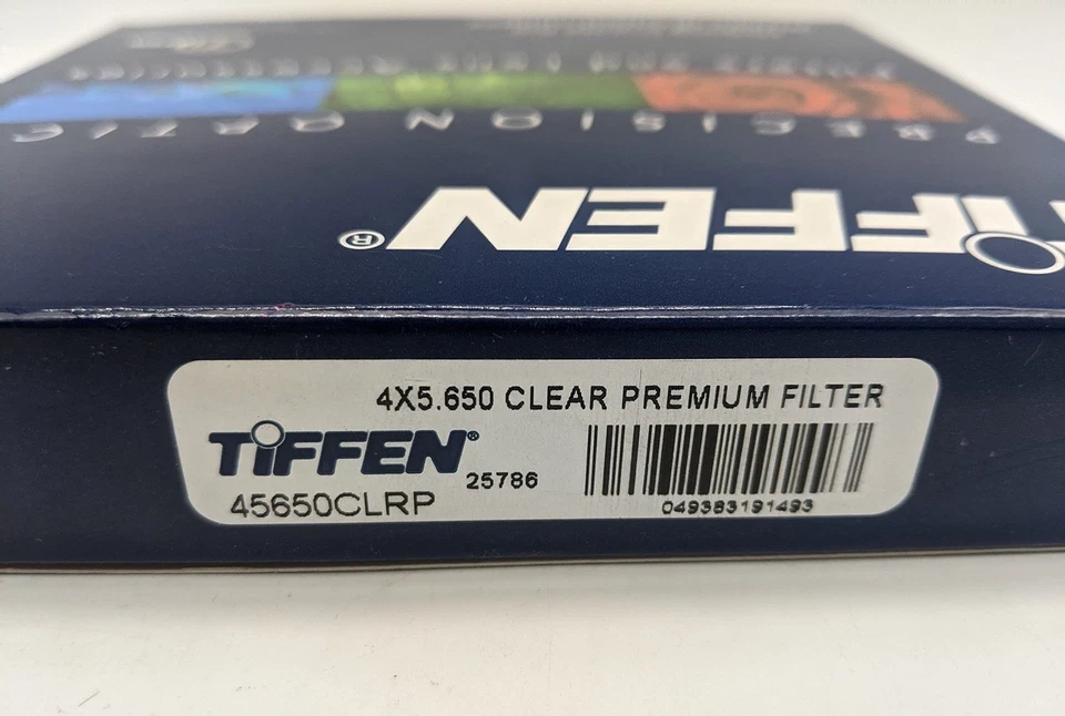 Tiffen 4 x 5.65" Clear Premium Multi Coated Filter for Cinema Matte Boxes - Image 2 of 2