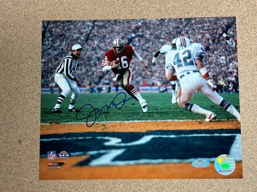 Joe Montana  signed  auto 8X10 photo Steiner COA