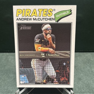 2026 Topps Heritage Andrew McCutchen Image Variation Pittsburgh Pirates SP #270