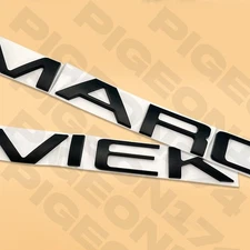 3D Tailgate Insert Letter For Maverick 2022-2025 Emblem Accessories Matte Black