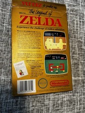 The Legend of Zelda 1st PRINT Nintendo NES TM 5 SCREW With Box - No Manual/Map