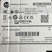 Sealed Brand New In Original box 2711P-T15C22D9P Series B PanelView Plus 7